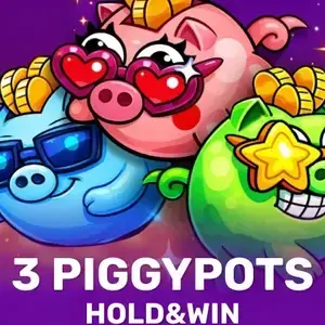 3 Piggypots: Hold&Win
