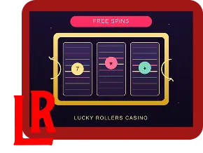 Lucky Rollers Casino Online promotions page showing free spins activation steps including minimum 20 USDT deposit requirement for New Zealand players